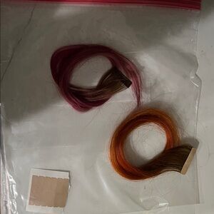 Hothead single tape in sandwich for Colorful Hair pop!